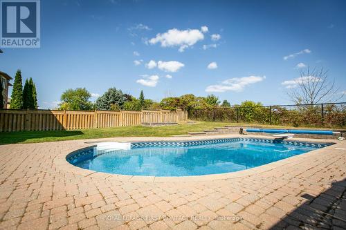 33 Logan Court, Barrie, ON - Outdoor With In Ground Pool With Backyard