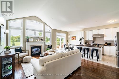 17 Logan Lane, Kawartha Lakes (Lindsay), ON - Indoor Photo Showing Other Room With Fireplace