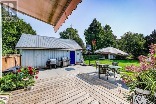 144 Hill Street E, Fergus, ON - Outdoor With Deck Patio Veranda With Exterior