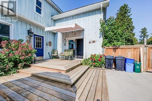 144 Hill Street E, Fergus, ON - Outdoor With Deck Patio Veranda