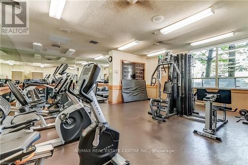 1005 - 205 Wynford Drive, Toronto, ON - Indoor Photo Showing Gym Room