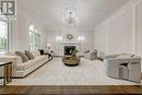 17 Artinger Court, Toronto, ON  - Indoor Photo Showing Living Room With Fireplace 