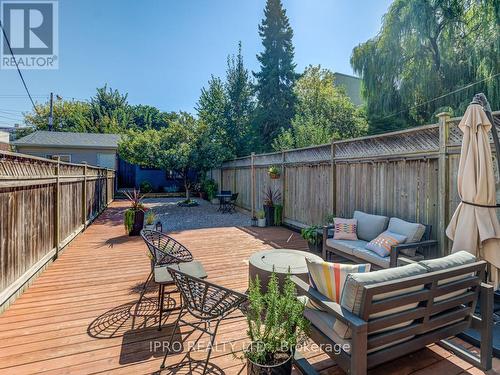 81 Coleman Avenue, Toronto (East End-Danforth), ON - Outdoor With Deck Patio Veranda