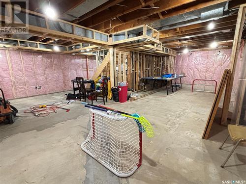 708 1St Street E, Wilkie, SK - Indoor Photo Showing Basement