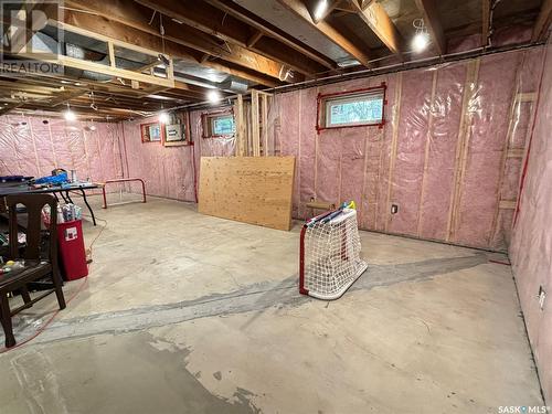 708 1St Street E, Wilkie, SK - Indoor Photo Showing Basement