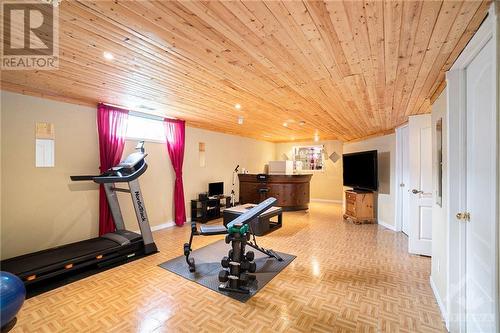 172 Centenaire Street, Embrun, ON - Indoor Photo Showing Gym Room