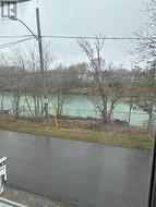 Winter canal view from front porch - 