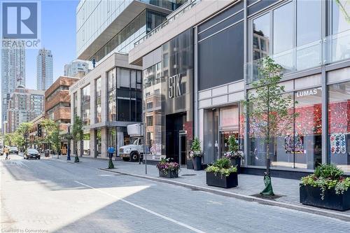 155 Yorkville Avenue Unit# 1012, Toronto, ON - Outdoor With Balcony With Facade