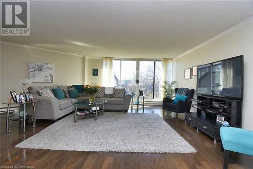 150 Wilson Street W Unit# Ph3, Ancaster, ON - Indoor Photo Showing Living Room