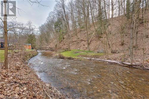 Stream located across the road - 1403 Hidden Valley Road, Burlington, ON - Outdoor With Body Of Water With View