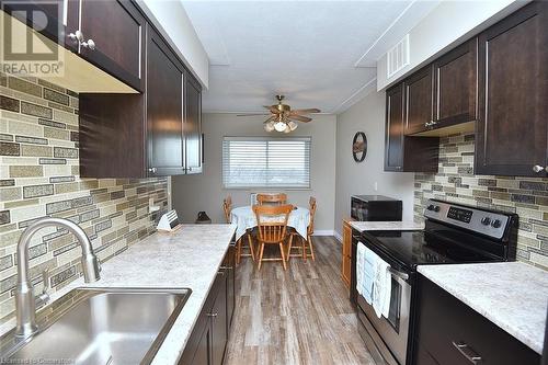 8 Woodman Drive S Unit# 602, Hamilton, ON - Indoor Photo Showing Kitchen With Upgraded Kitchen