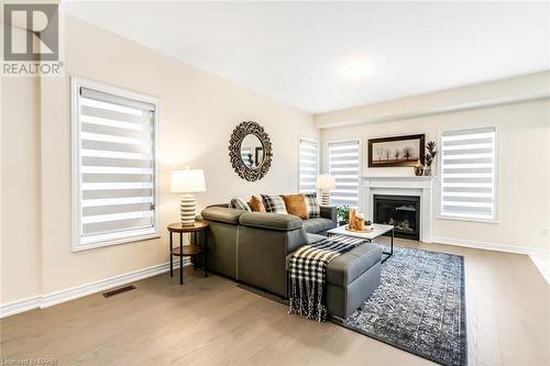 3916 Koenig Road, Burlington, ON - Indoor Photo Showing Living Room With Fireplace