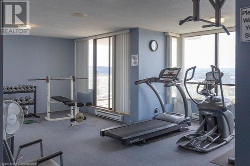 75 Queen Street N Unit# 506, Hamilton, ON - Indoor Photo Showing Gym Room