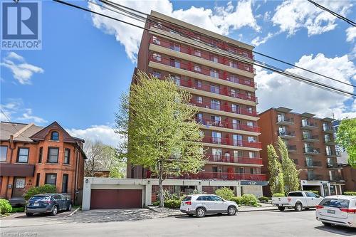 141 Catharine Street S Unit# 702, Hamilton, ON - Outdoor With Facade