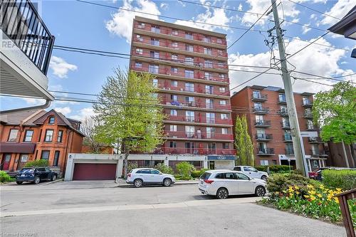 141 Catharine Street S Unit# 702, Hamilton, ON - Outdoor With Facade