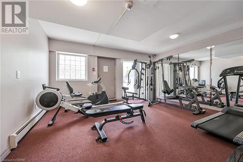 141 Catharine Street S Unit# 702, Hamilton, ON - Indoor Photo Showing Gym Room