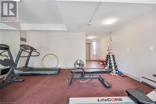 141 Catharine Street S Unit# 702, Hamilton, ON - Indoor Photo Showing Gym Room