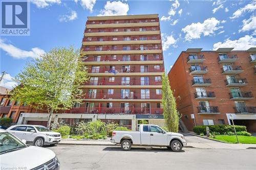 141 Catharine Street S Unit# 702, Hamilton, ON - Outdoor With Facade