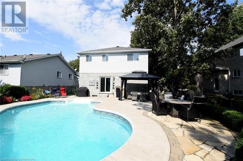 100 Stone Church Road E, Hamilton, ON - Outdoor With In Ground Pool With Backyard