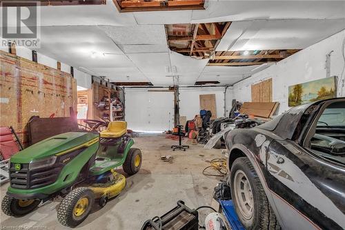 4625 #6 Highway, Hamilton, ON - Indoor Photo Showing Garage