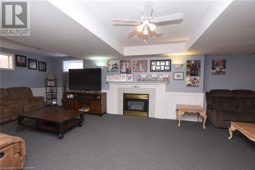 17 Durrell Court, Hamilton, ON - Indoor With Fireplace