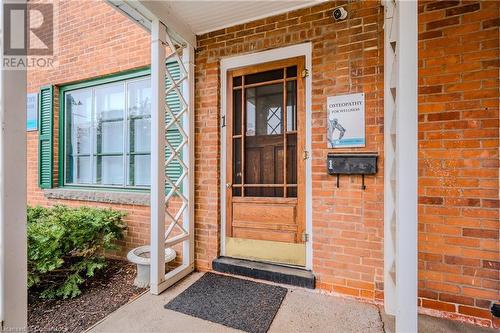 Unit 1 Entrance - 492 Locust Street, Burlington, ON 