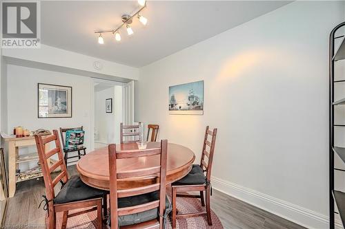 unit 3 dining - 492 Locust Street, Burlington, ON - Indoor Photo Showing Dining Room