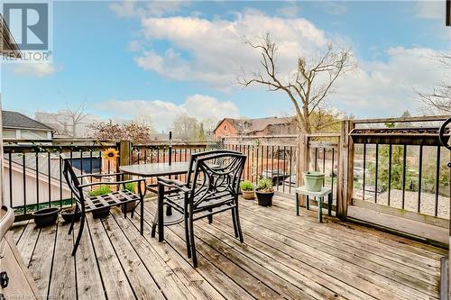 unit 3 balcony - 492 Locust Street, Burlington, ON - Outdoor