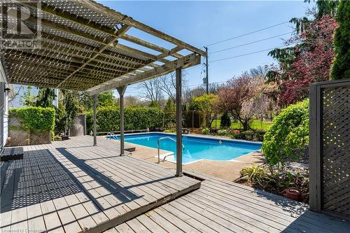 273 Riverview Boulevard, St. Catharines, ON - Outdoor With In Ground Pool With Deck Patio Veranda