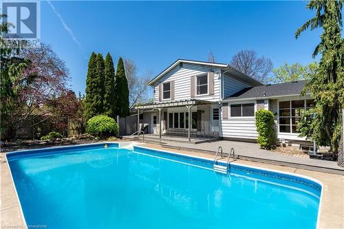 273 Riverview Boulevard, St. Catharines, ON - Outdoor With In Ground Pool