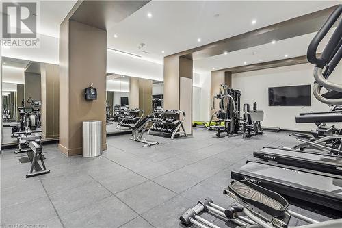 2007 James Street Unit# 305, Burlington, ON - Indoor Photo Showing Gym Room