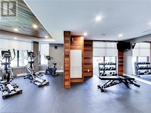 320 Plains Road E Unit# 310, Burlington, ON - Indoor Photo Showing Gym Room