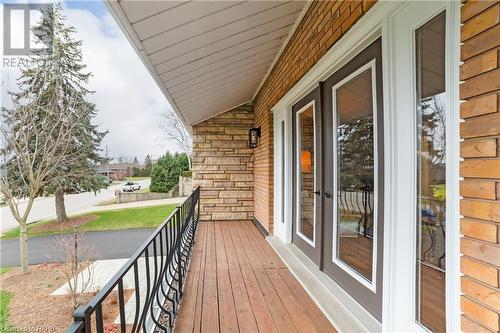 837 Danforth Place, Burlington, ON - Outdoor With Deck Patio Veranda With Exterior