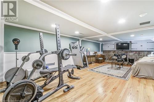 3021 Lakeshore Road, Burlington, ON - Indoor Photo Showing Gym Room