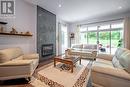 10 David Lowrey Court, Niagara-On-The-Lake, ON  - Indoor Photo Showing Living Room With Fireplace 