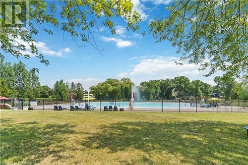 Zero entry pool - 1501 Line 8 Road Unit# 503, Queenston, ON - Outdoor With In Ground Pool With View