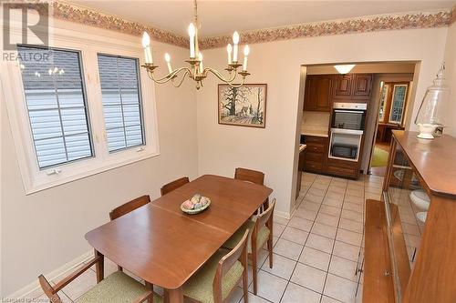 11 Forsyth Place, Hamilton, ON - Indoor Photo Showing Dining Room