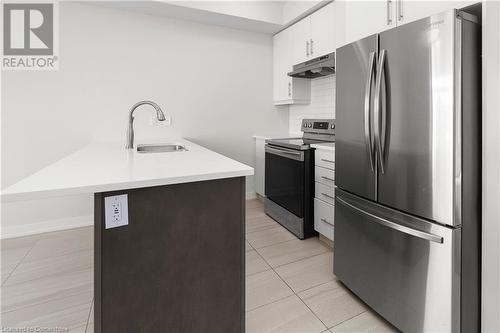 590 North Service Road Unit# 27, Hamilton, ON - Indoor Photo Showing Kitchen With Stainless Steel Kitchen