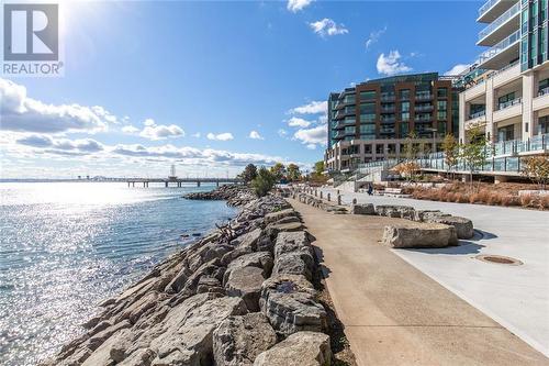 2060 Lakeshore Road Unit# 1401, Burlington, ON - Outdoor With Body Of Water With Balcony With View