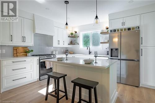 2748 Prince William Street, Jordan Station, ON - Indoor Photo Showing Kitchen With Stainless Steel Kitchen With Upgraded Kitchen