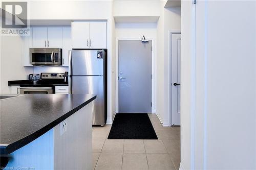 10 Concord Place Unit# 516, Grimsby, ON - Indoor Photo Showing Kitchen With Stainless Steel Kitchen