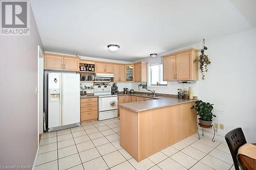 543 John Street N, Hamilton, ON - Indoor Photo Showing Kitchen With Double Sink