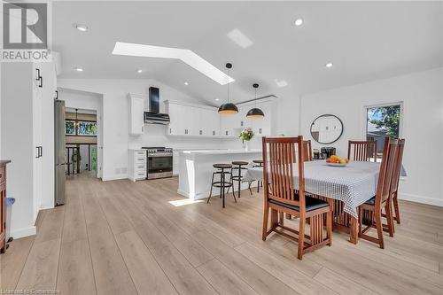 Eat in Kitchen - 486 Winniett Street, Caledonia, ON - Indoor Photo Showing Dining Room