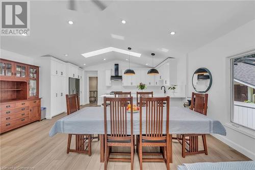 Eat in Kitchen - 486 Winniett Street, Caledonia, ON - Indoor Photo Showing Dining Room