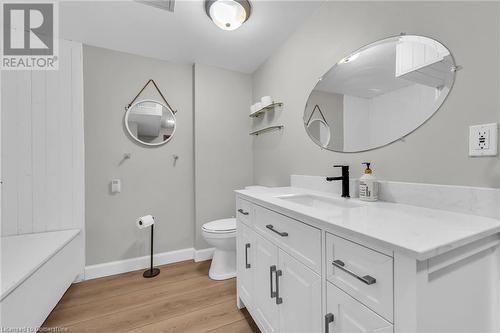 Basement Bathroom - 486 Winniett Street, Caledonia, ON - Indoor Photo Showing Bathroom