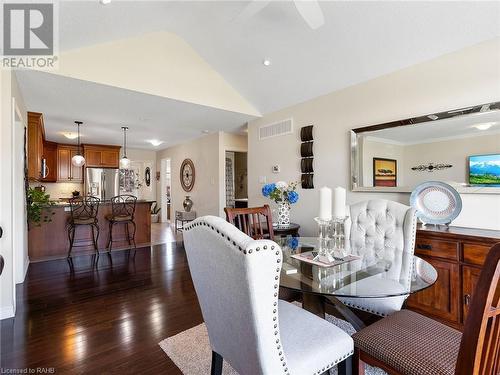 Entertaining at its finest - 34 Gamble Lane, Port Dover, ON - Indoor Photo Showing Dining Room