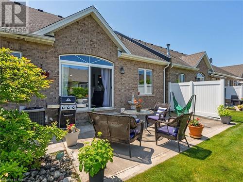 Gas Hookup for BBQ - 34 Gamble Lane, Port Dover, ON - Outdoor With Deck Patio Veranda