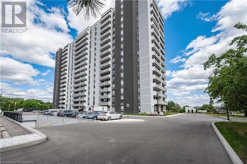 2055 Upper Middle Road Unit# 1008, Burlington, ON - Outdoor With Balcony With Facade