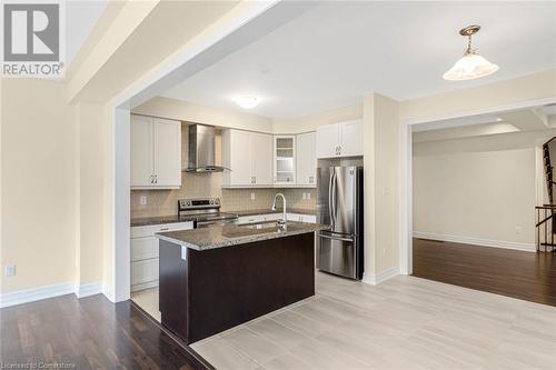 9538 Tallgrass Avenue, Niagara Falls, ON - Indoor Photo Showing Kitchen With Stainless Steel Kitchen