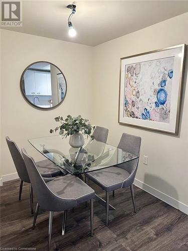 257 Hemlock Street Unit# 420, Waterloo, ON - Indoor Photo Showing Dining Room